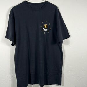 🔥🔥 McDonalds x J Balvin Familia Tee Lightning Bolt RARE Promo Men Sz Lg - EUC